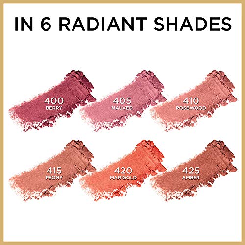 L'oreal Paris Age Perfect Radiant Satin Blush With Camellia Oil, Peony #TOP3