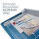 Dahle 560 Papierschneider (Format bis DIN A4, 25 Blatt Schneidleistung) Schnittlänge 340 mm