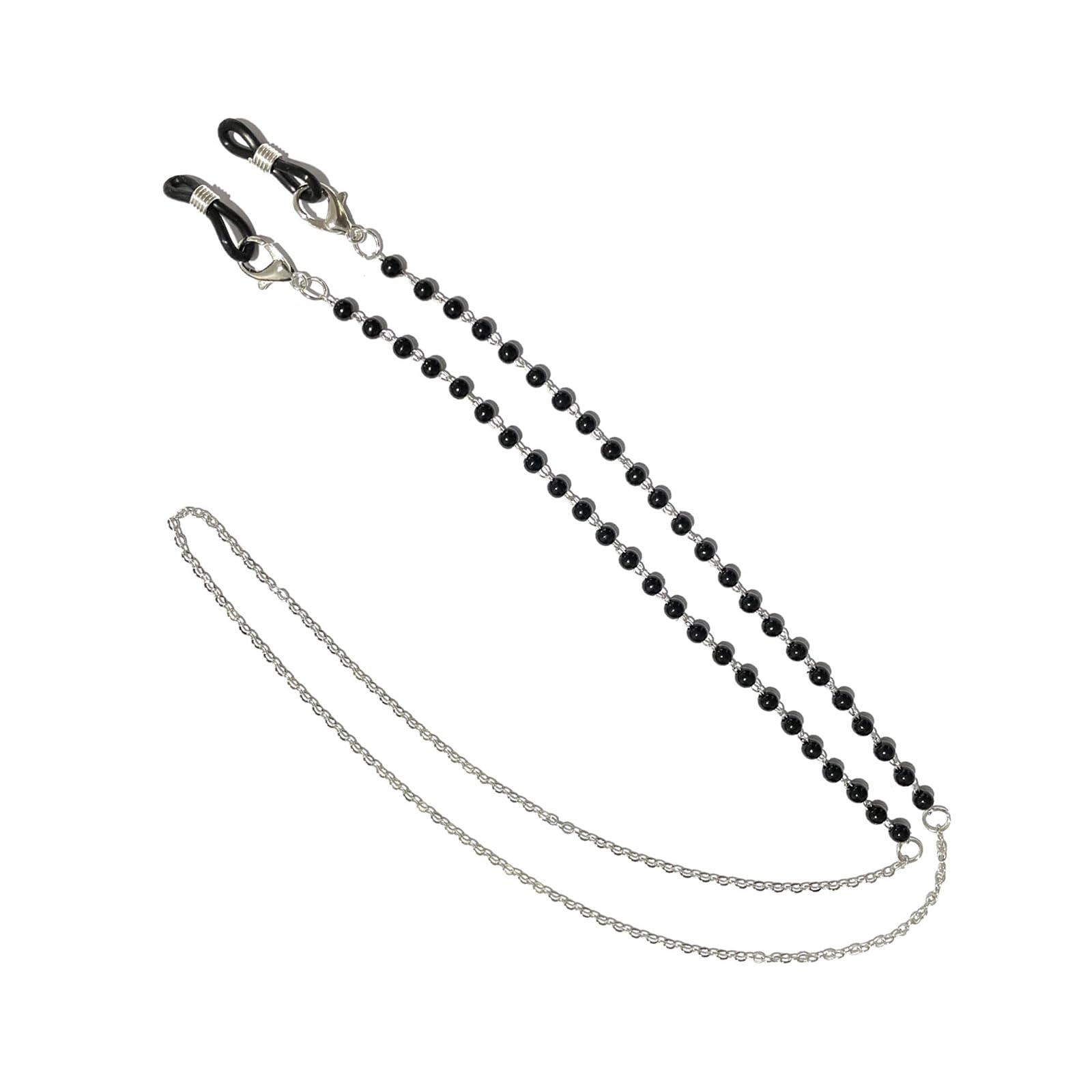 yanwuwa Eye-catching Glasses Chain Eyeglasses Cord Strap Eyeglass Chain Holder Cord for Women Eyeglasses Multifunctional Holder