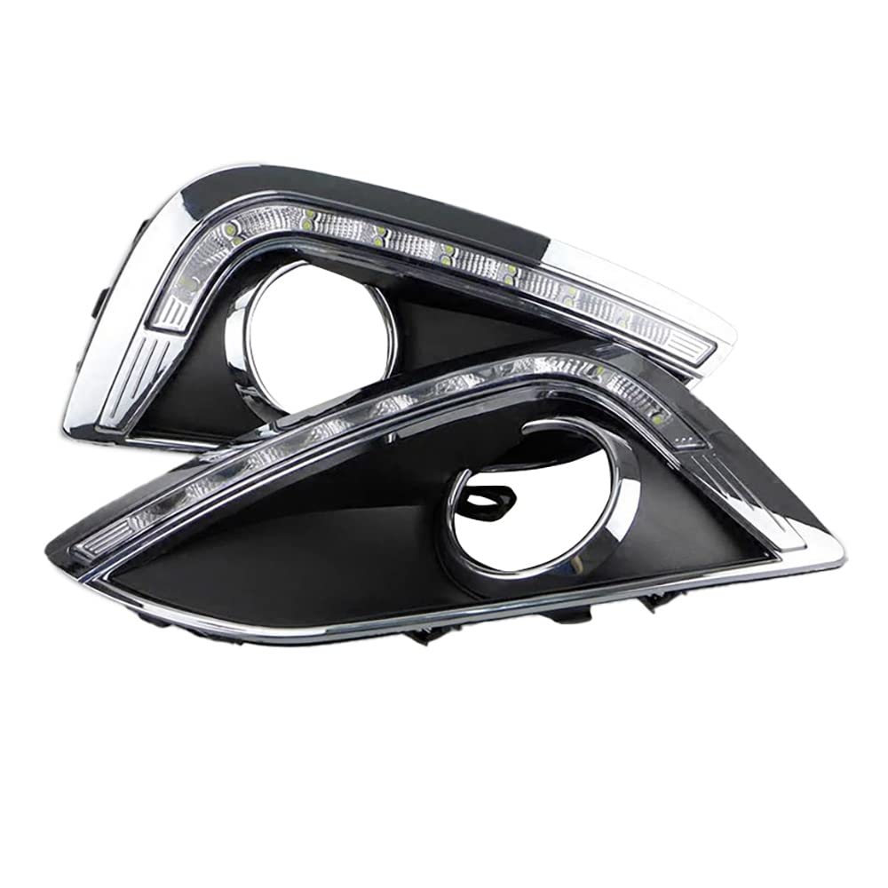 1 Paar Tagfahrlicht mit Nebelscheinwerfer Loch Licht Signallampe für IX35 2010-2013