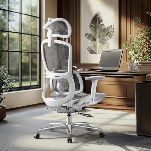 Hbada E2 Ergonomic Office Chair, Big and Tall Mesh Office Chair w...