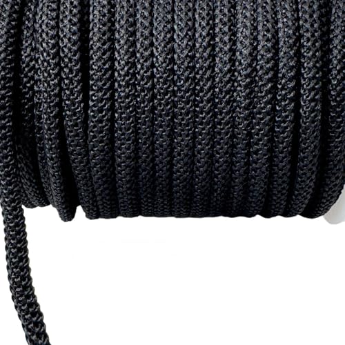 PAMIR TONG 4mm Black Polyester Macrame Cord 99ft Braided Rope by PAMIR TONG - Used condition - Image 4