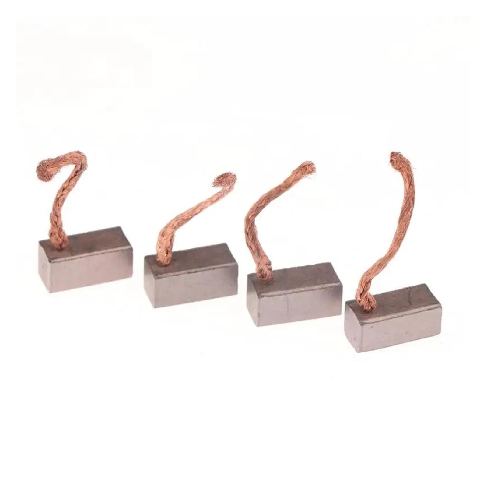 20 Pz/set 6 * 6 * 12mm Motore Elettrico Spazzola Di Carbone Ventilatore Fan FAI DA TE Motore A CORRENTE CONTINUA Spazzola Di Carbone Accessori For Elettroutensili