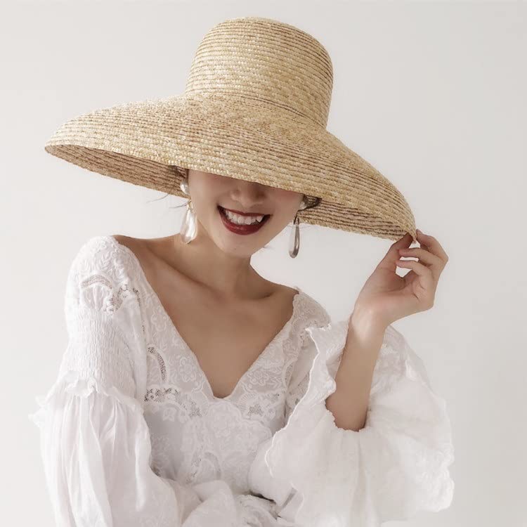 Sombrero para Mujer Sombreros de Playa de Verano Gorra para el Sol de Vacaciones
