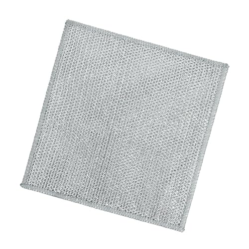 Pissente Trapo de Alambre para Lavar Platos, Estropajo de Alambre de Acero con Doble Lado para Fregar para Cocina y Baño del Hogar, Esponja de Limpieza Multiusos para Ollas, Sartenes y