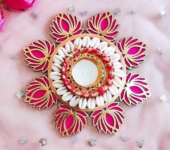 RANGOLI TEA LIGHT HOLDER main image 1