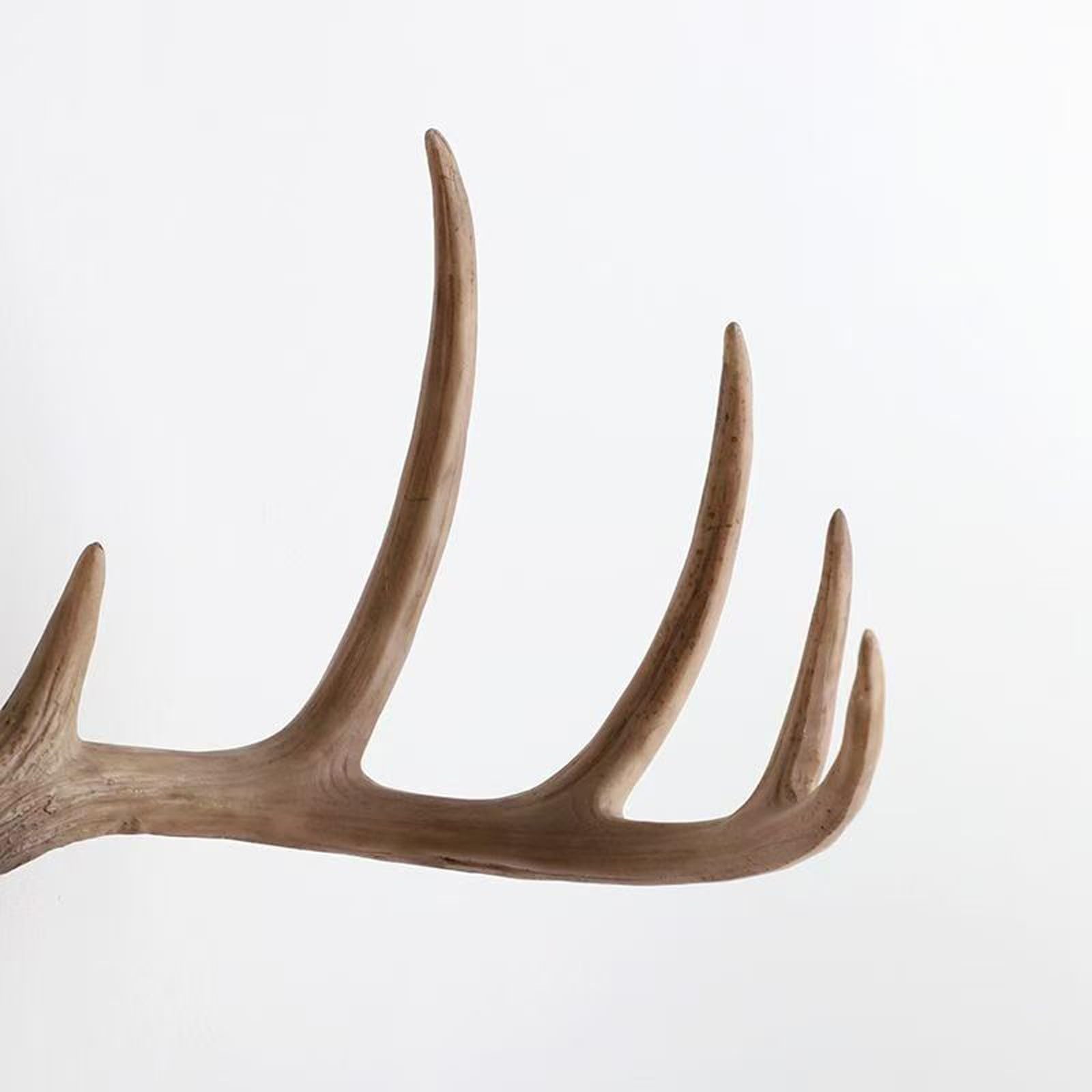 Decorazione da Parete a Forma di Teschio di Cervo Senza Trapano, Tassidermia di Testa di Cervo Finta in Stile Rustico Americano, Adatta per Il Soggiorno(A)