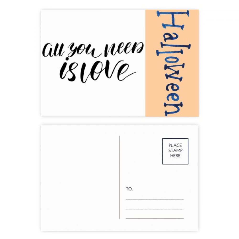 Cartes postales All You Need Is Love lot de 20 à offrir pour les invitations