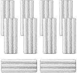 10Pcs Joymoop Mop Replacement Pads, 13 * 4.9'' Universal Mop Pads Mop Head Refills Washable Wet Mop, Compatible with Most 11-13” Size Mops