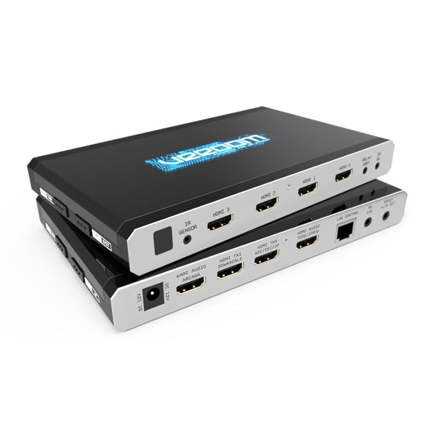 HDFury VRROOM 切替 分配器 eARC分離 Dolby Atmos Amazon.co.jp: HDFury 8K VRR対応高性能マトリックス切替・分配器 eARC