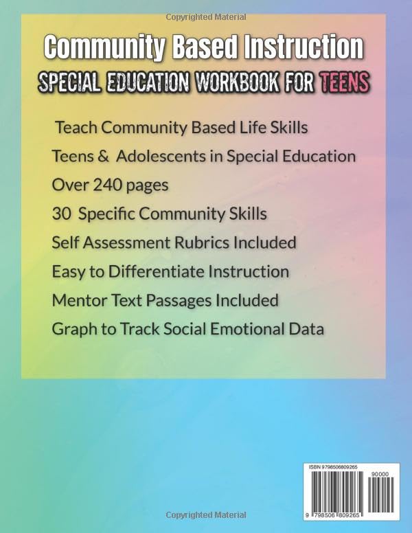 Community Based Instruction: Special Education Workbook (Special Education Workbooks) - Image 2