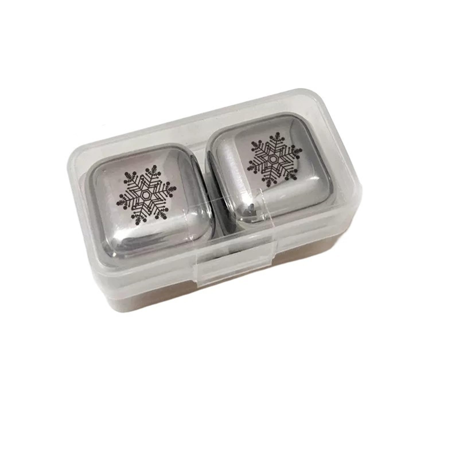 Barware Whiskey Stones Whiskey Rocks Reusable Chilling Cubes for All Drinks Reusable(A,S)