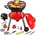 JOYIN 24 PZ Piccolo Chef Barbecue Barbecue Cucina Giocattolo Interattivo Grill Gioca Cibo Cottura Playset per Bambini Cucina Pretend Play
