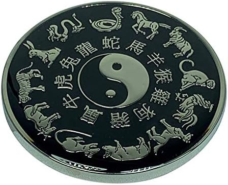 Miniatura 2 de Año Nuevo chino Zodiaco Comerativo Moneda Negra (Perro)