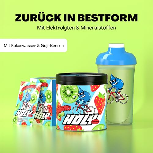 HOLY-Hydration-Strawberry-Kiwi--Elektrolyt-Pulver-Vegan-mit-100-natuerlichen-Fruchtaromen--50-Portionen-Hydration-Drink-mit-wertvollen-Elektrolyten-Mineralstoffen-350g
