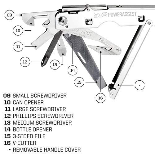SOG PowerAssist Multi-Tool (S66N-CP)