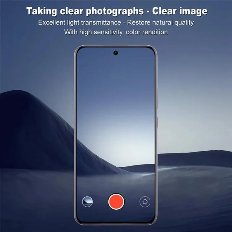 Image of Xmon Back Camera Lens Protector for Motorola Edge 50 Fusion (1 Pack) Premium Camera Glass Protector Guard, Anti-Scratch, Ultra-Clear, Easy Installation