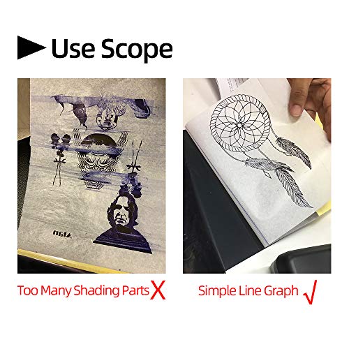 ATOMUS Tattoo Transfer Machine Printer Tattoo Transfer Stencil Machine Copier 116F Update Version