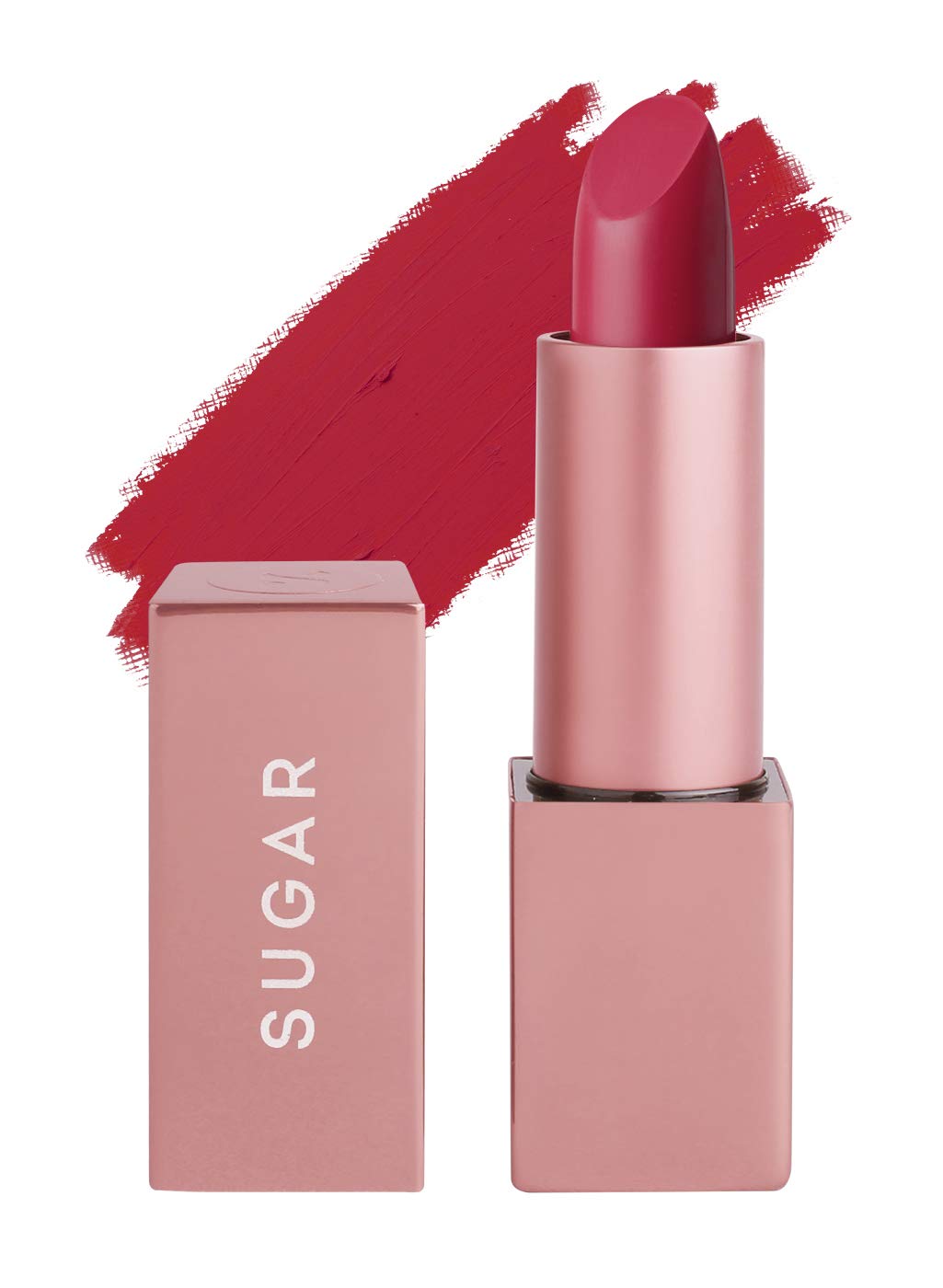 SUGAR Cosmetics Mettle Matte Lipstick - 10 Eirene Superior Pigmentation, Ultra-Light, Smooth Silky Lips