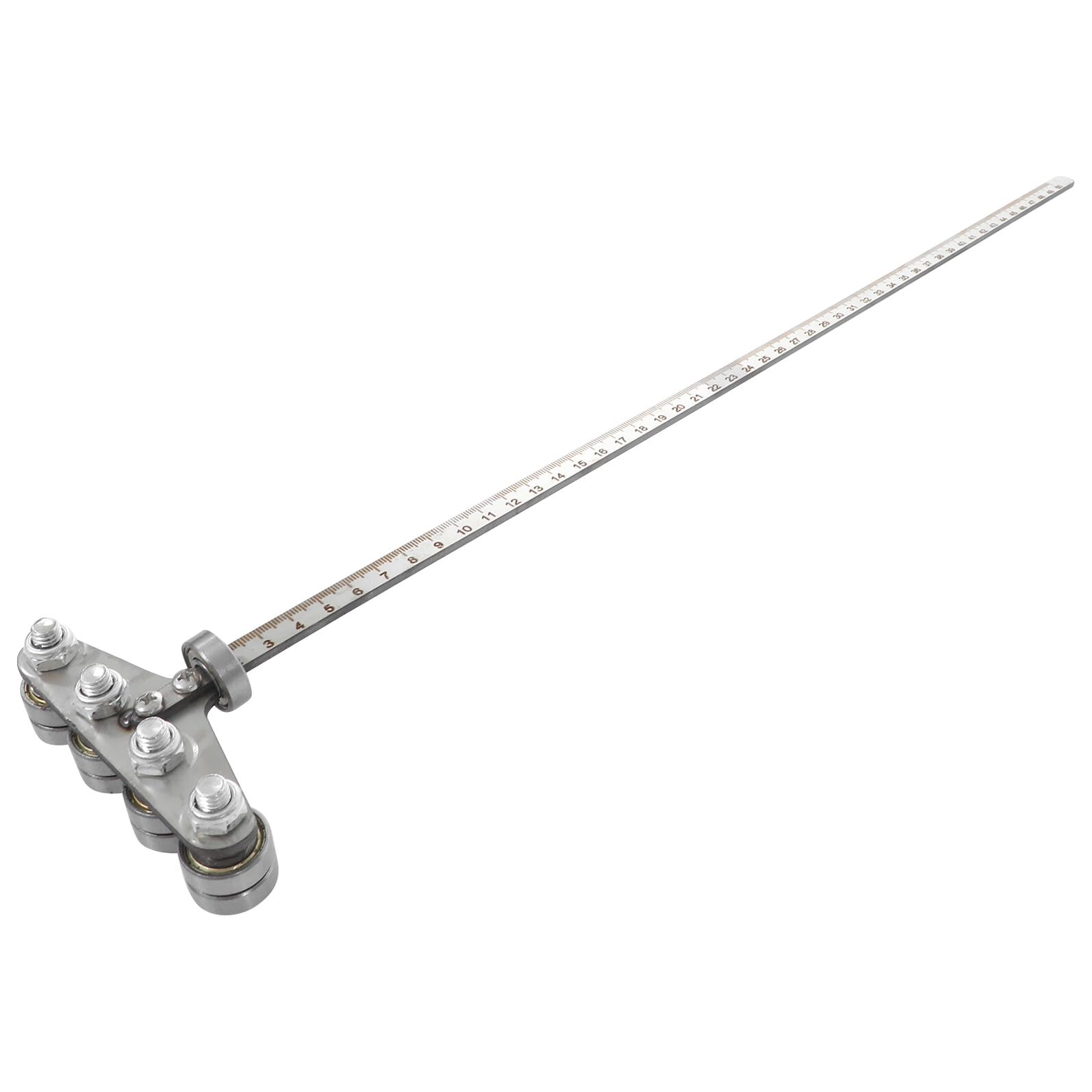 Guide de serrage pour scie circulaire 50 cm en acier inoxydable rigide de 3 mm