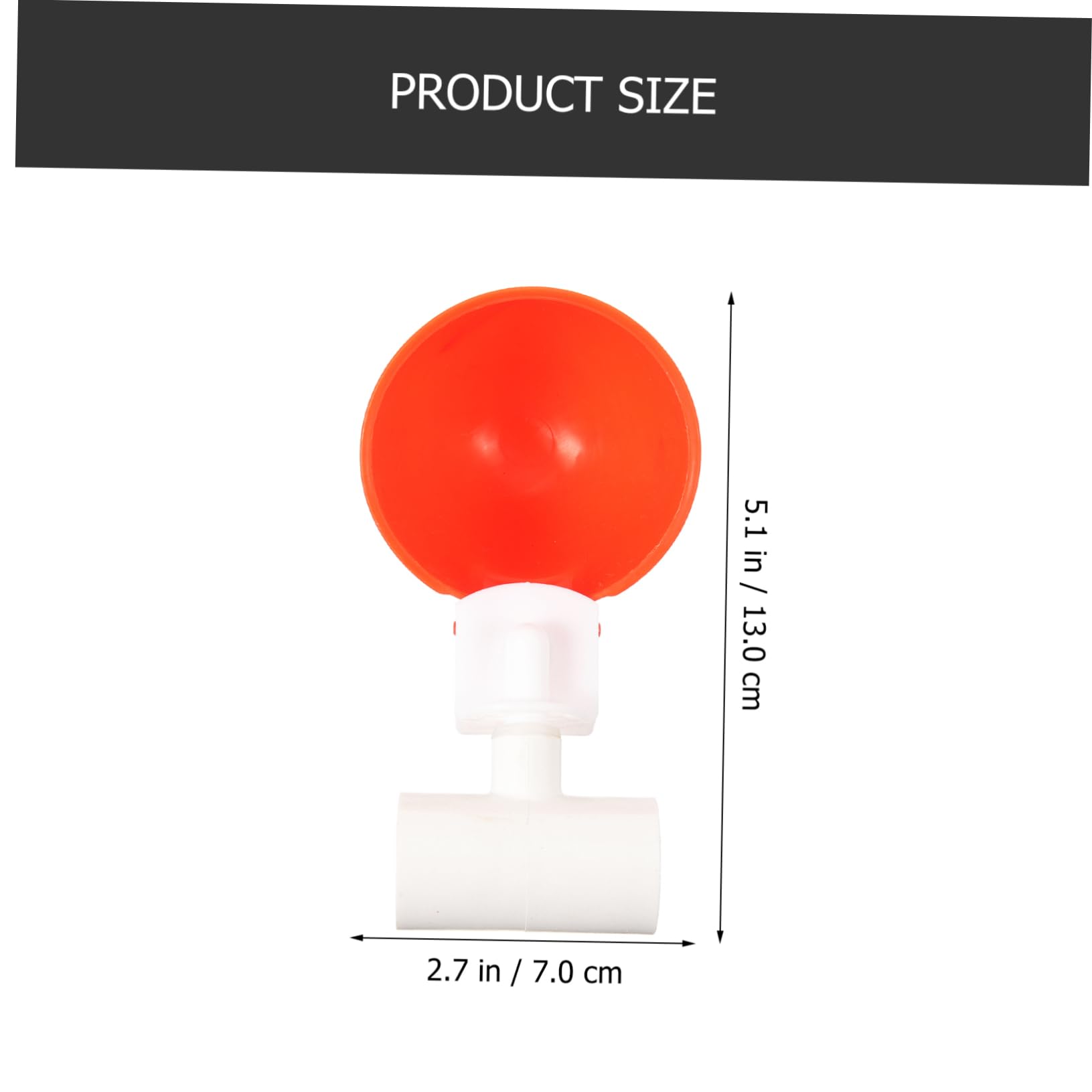 Holibanna 5Sets Automatic Chicken Water Feeder Durable Poultry Drinking Bowls Efficient Watering System for Chickens Ducks and Birds Cost Supplies with Steady Flow of Clean