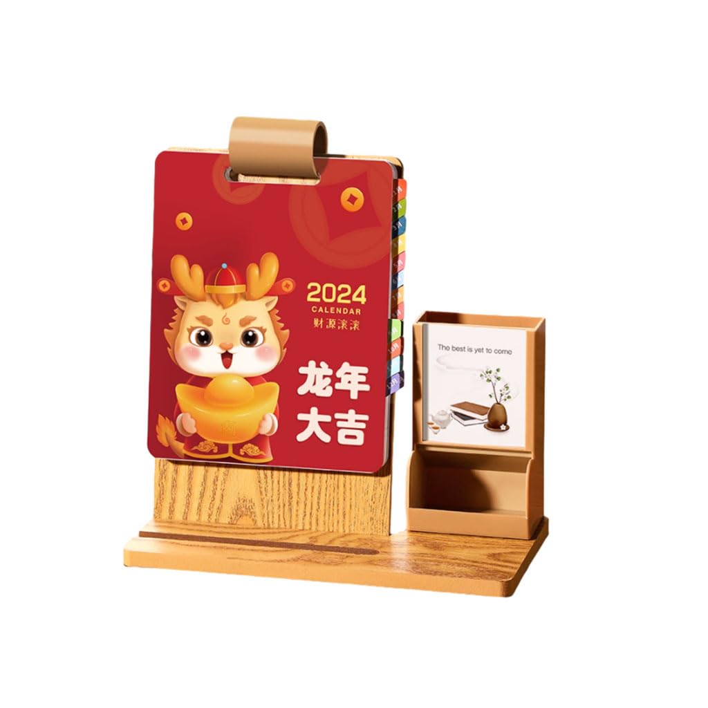 2024-2025 Small Desk Calendar - 13 Month Desktop Calendar 8.1x8.2 Inches