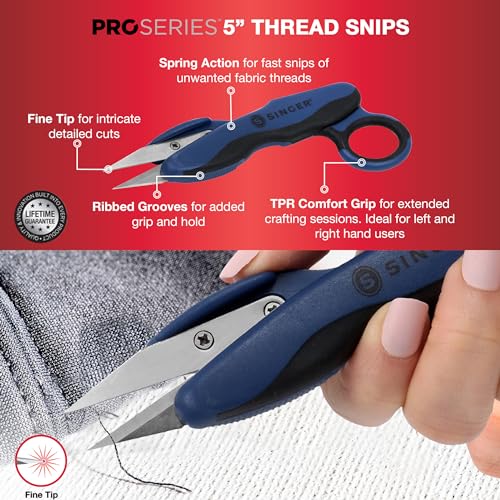 Image of SINGER ProSeries Sewing Scissors Bundle, Fabric, Detail & Snips, 3 Count