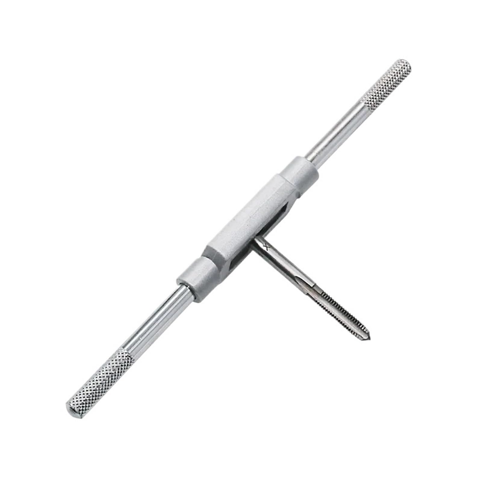 TAZYYZUU Adjustable Tap Wrench Handle 8Pcs HSS Hand Screw Die 1/16-1/2 Metric M3 M4 M5 M6 M8 M10 M12