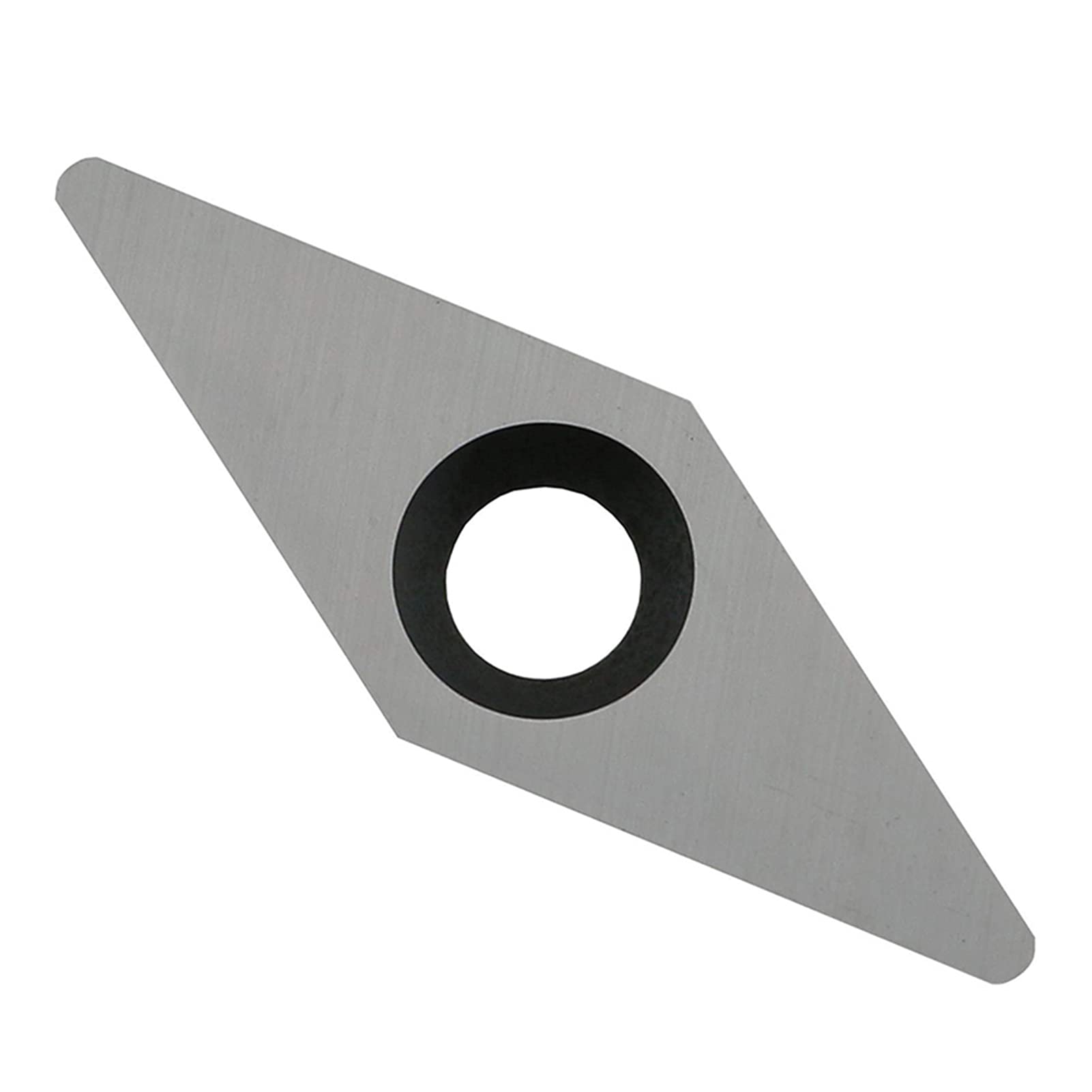Blade multifunzione tipo oscillante 10 lame di carburo di diamanti con punti raggio per il dispositivo di dettaglio del tornio di legno 10mm (.39 ") x28mm (1.10"), 2,5 mm (.10 ") spessore 10pcs