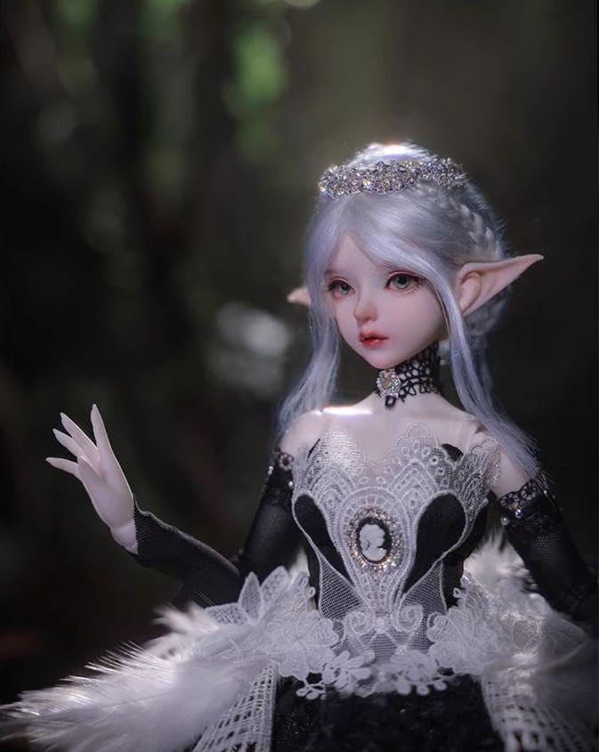 Amazon | AX560 bjd 1/4 ドール本体 Yeva 球体関節人形 | 人形・ドール