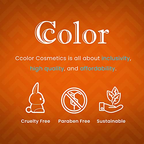 Ccolor Cosmetics - Spice, 18-Color Eyeshadow Palette Makeup, Highly Pigmented Eye Shadow Makeup, Eyeshadow Palette Matte And Metallic, Easy-To-Blend Eye Makeup Kit, Warm And Cool-Toned Neutrals #TOP6