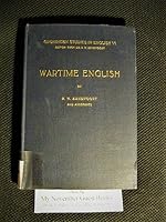 Wartime English; materials for a linguistic history of World War II, 0837175097 Book Cover