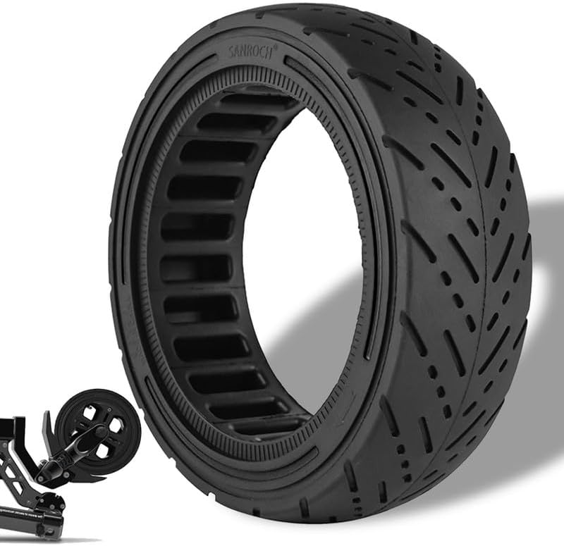 8.5x2.5 Inch Solid Scooter Tire Replacement for Dualtron Mini & Speedway Leger/Pro Electric Scooter Front/Rear Wheel, 8.5 x3 8 1/2 x2.5 Highway solid tire, Anti-slip & Explosion-proof