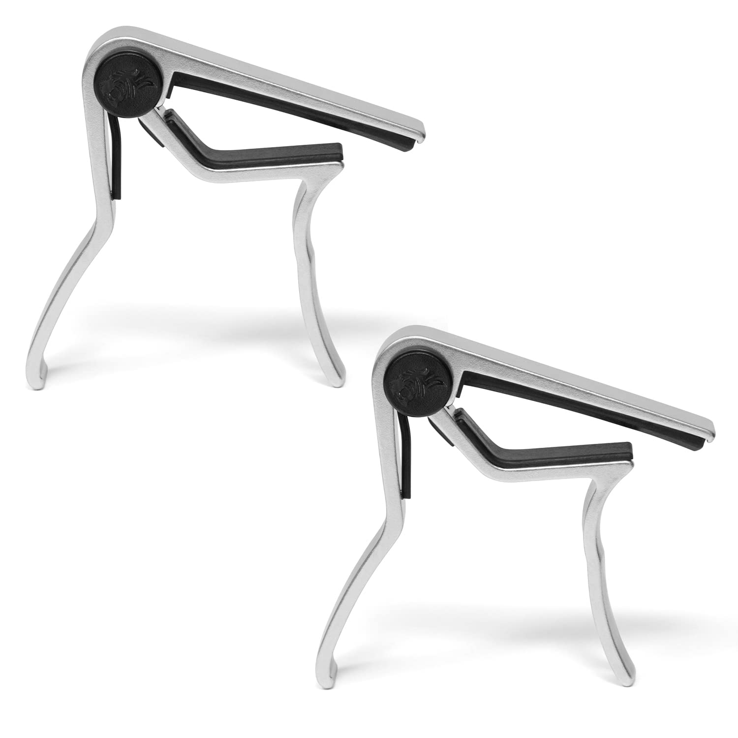 Tiger GACAPO2-2 Trigger Guitar Capos - Chrome