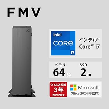 Amazon.co.jp: 富士通 デスクトップパソコン 日本製 FMV ESPRIMO WD2