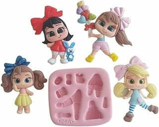 Flor NY Atelier Adorable Little Dolls Silicone Mold MA 757