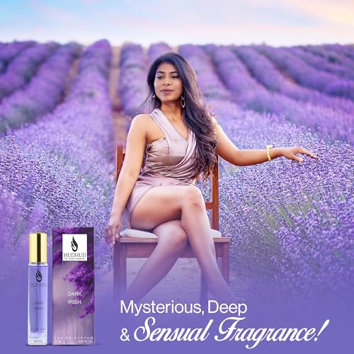 Image of Dark Irish Compact 20ml EDP | Long-Lasting Lavender & Iris Fragrance | Premium UAE Craftsmanship