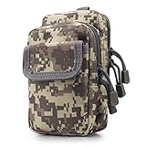 SPAHER Leicht Herren Handtaschen Zum Umhängen Umhangetasche Mann Taschen Herrentasche Taktische Hüfttaschen Herren Gürteltasche Bauchtasche Handytasche Molle Tasche Multifunktional Outdoorsport