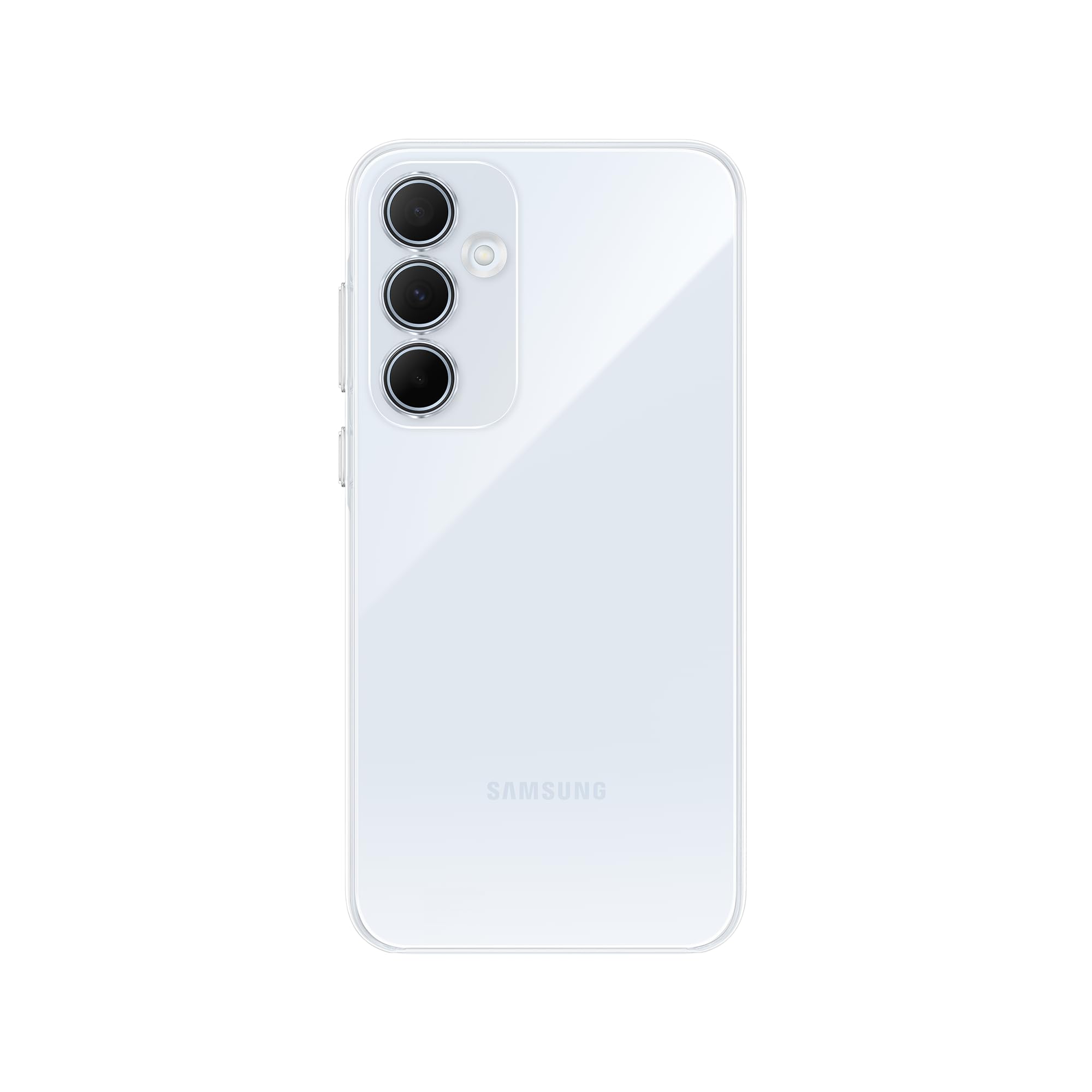 Samsung Clear Case Custodia trasparente antiurto e anti ingiallimento per Galaxy A35 5G