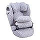 JYOKO Kids Bezug für Autositz kompatibel mit Cybex Pallas M (White Star)