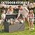 YITAHOME 60 Gallon Outdoor Storage Box