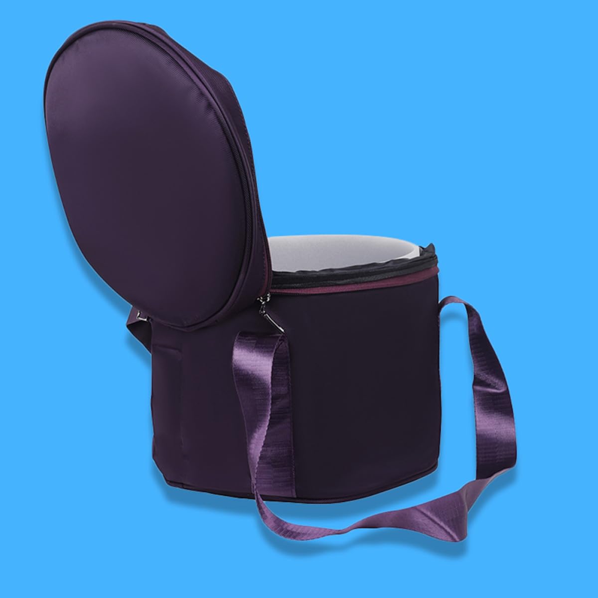 Estuche Protector para Cuencos Cantores de Cristal Púrpura