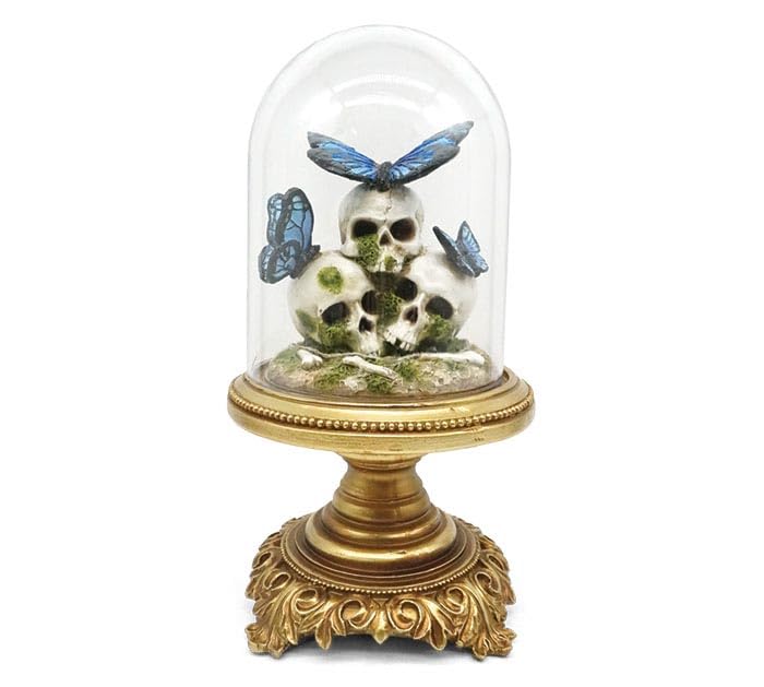 Calavera de resina multicolor burton+BURTON ideal para regalar en fechas especiales