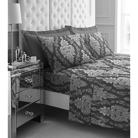 GC GAVENO CAVAILIA Damask Flannelette Sheet Set Cover