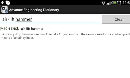 Advanced Engineering Dictonary