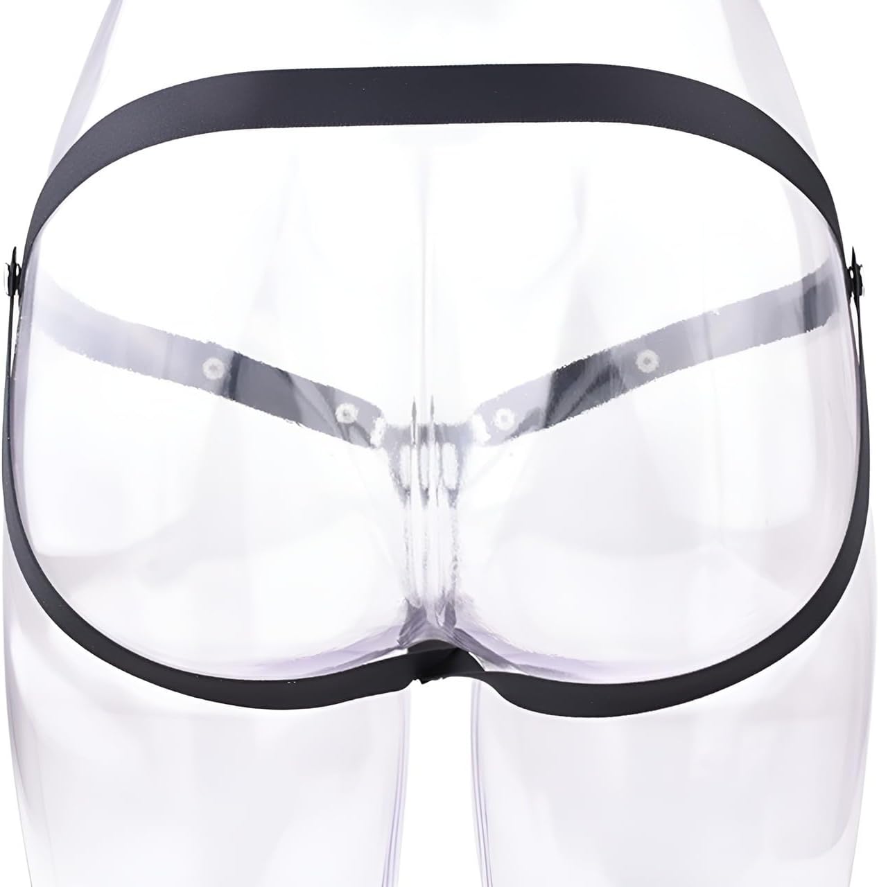 Men's Workout Lightweight Protective Cage - Portable Wear - with Adjustable Belt A278 (Black, 01)