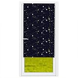 PRODUKT-DETAILS: Maße: Höhe: Max. 210 cm, Stoffbreite: 100 cm, Farbe: blau mit Sternen, Material: Aluminium, Stoff: 100 % Polyester