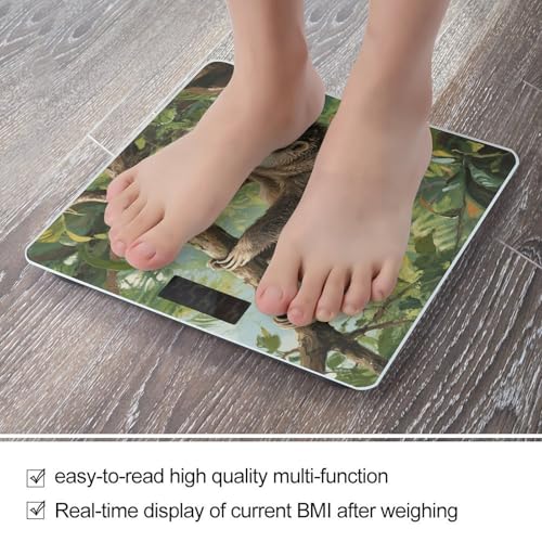 Báscula Digital de Baño con Pantalla LED y Vidrio Templado miniatura 5