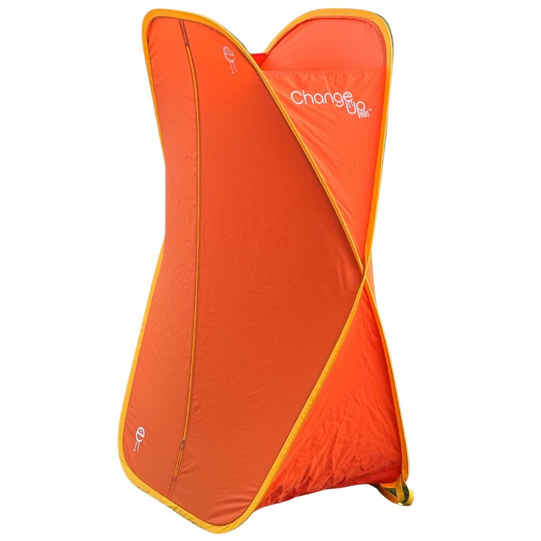 Change Up Kids Pop-Up Changing Tent 55inch – Sunset Portable Privacy Pod for Kids | Lightweight, Easy-Fold Changing Room for Beach, Dance, Travel – Ideal for Ages 2–10