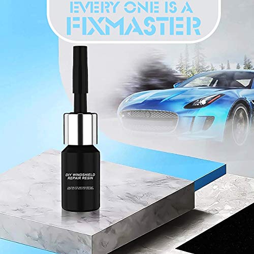 4 Pack Automotive Glass Nano Repair Fluid Kit, Car Windshield Repair Set, Glass Repair Set Crack Repairing Replenisher for Auto Glass Crack Crater and Scratch Fixing